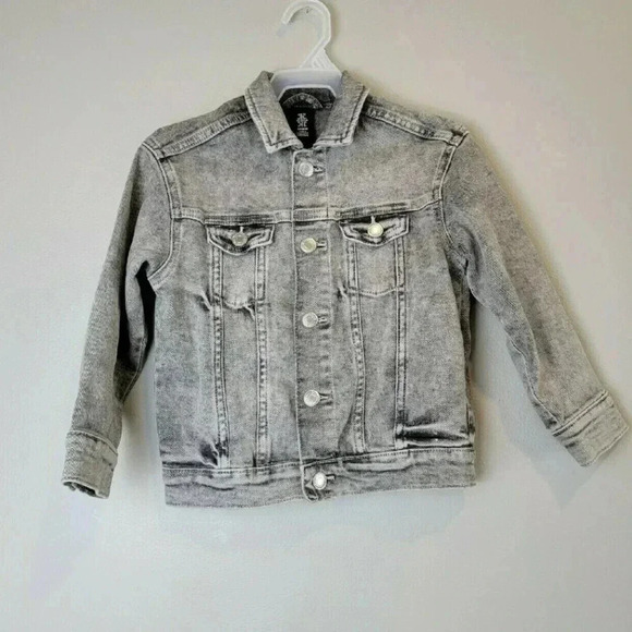 H&M Denim Jacket Gray 6 - Picture 1 of 4